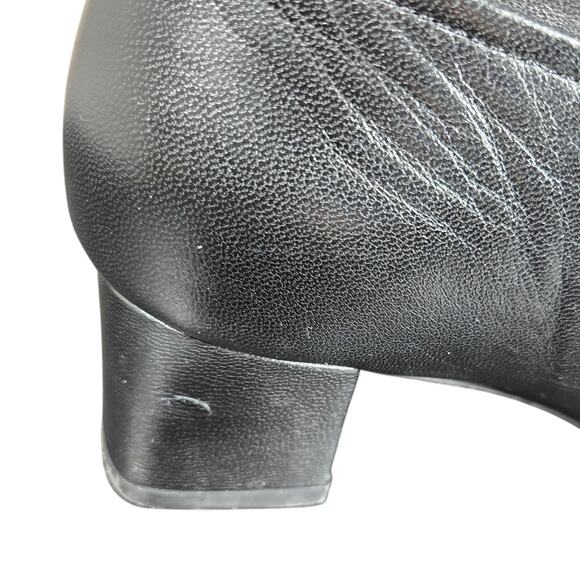 Beautifeel Lady Ankle Boots Womens US 6-6.5 EU 37 Black Leather Soft Patchwork - Picture 12 of 12